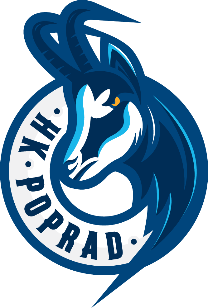 HK Poprad 2016-Pres Primary Logo iron on heat transfer